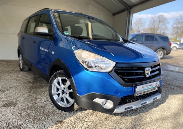 Dacia Lodgy cena 34900 przebieg: 129000, rok produkcji 2016 z Łazy małe 704